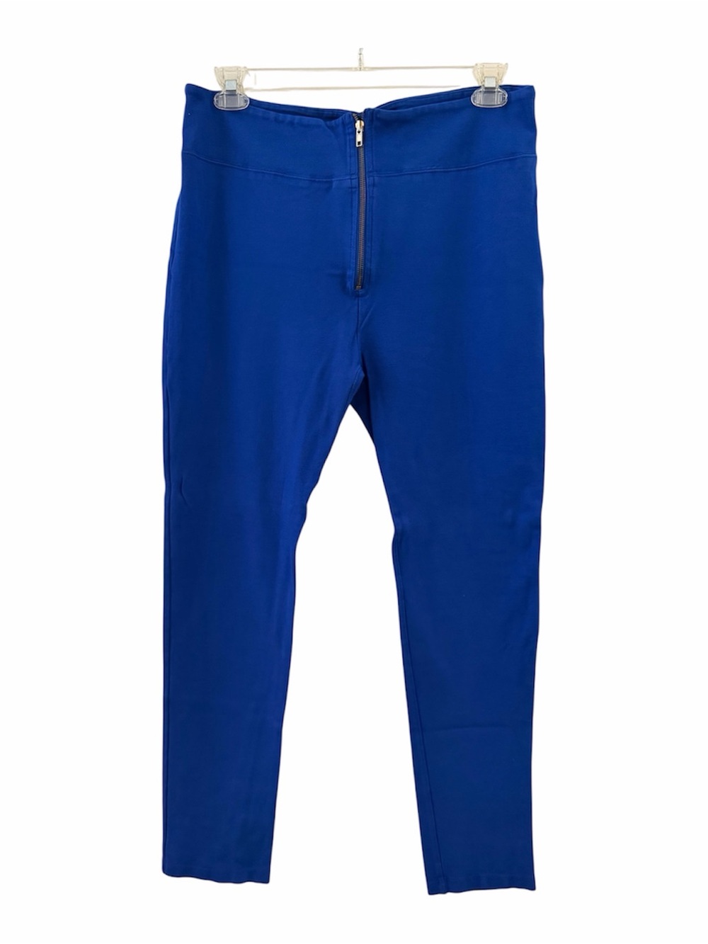 Rosio Bright Blue Skinny Plus Size Blue Pants size 3X